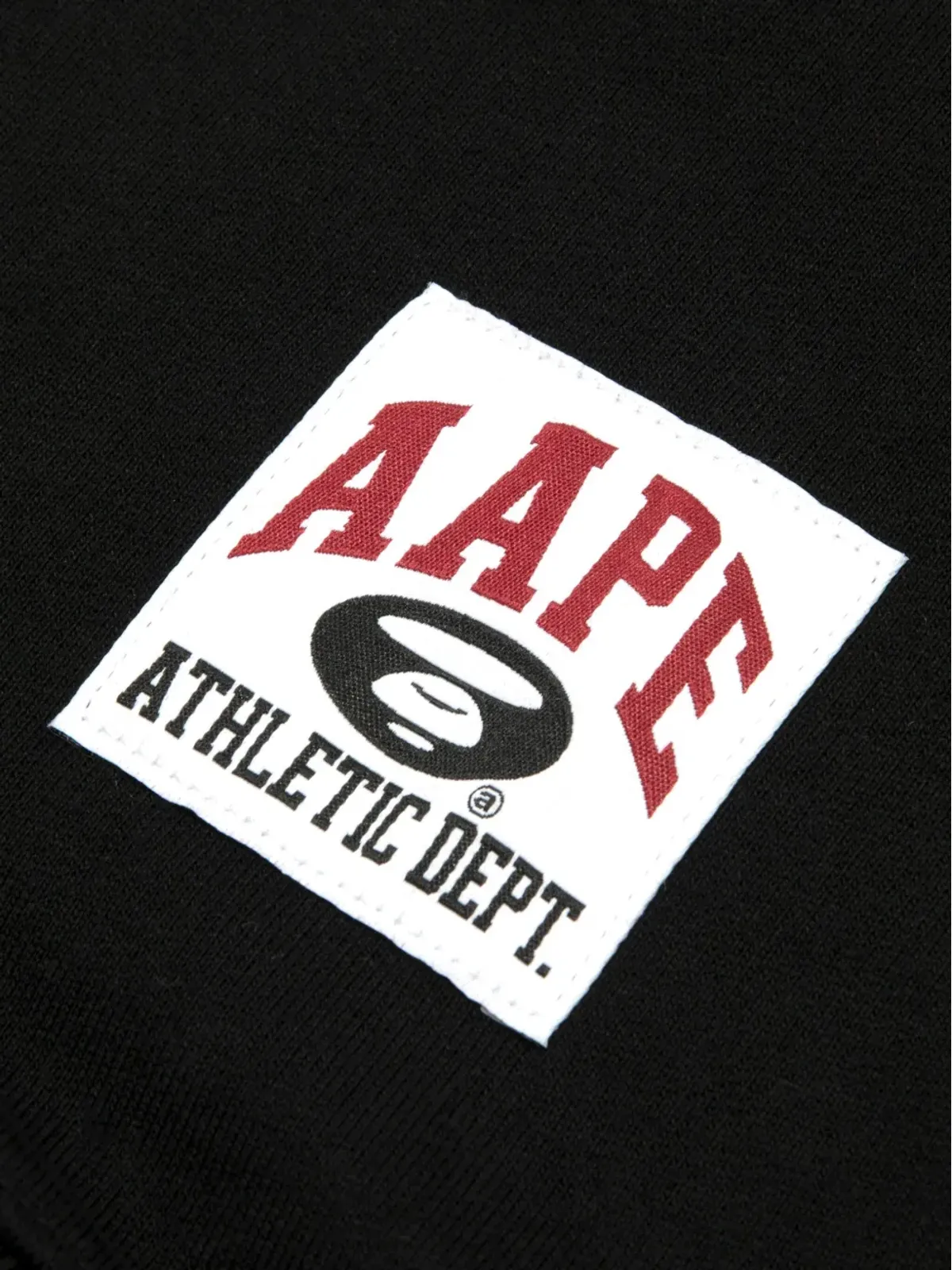 AAPE BY *A BATHING APE® athletic-logo sweatshirt - 画像3