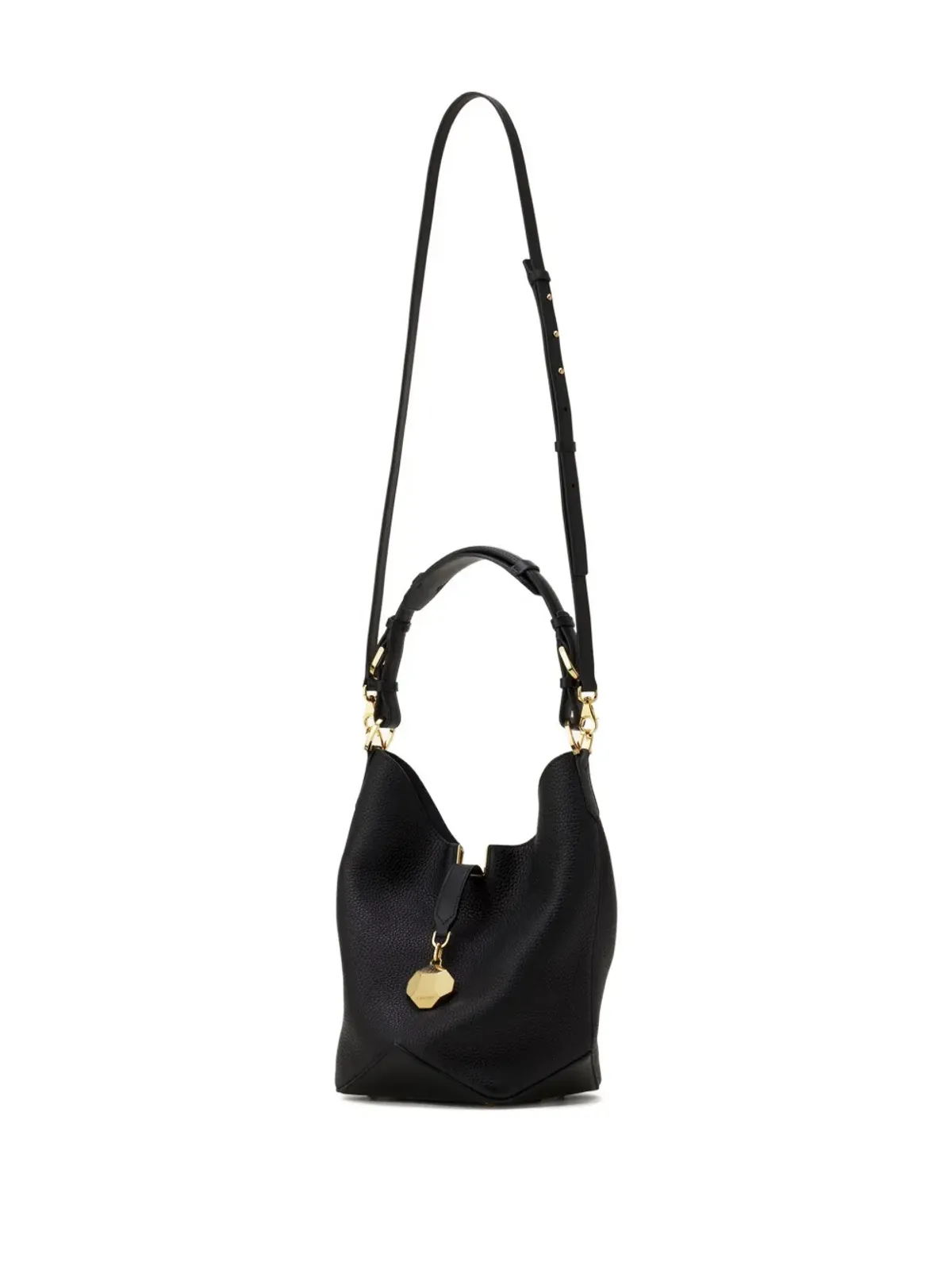 Lanvin ジオメトリックディテール バケットバッグ - 画像2