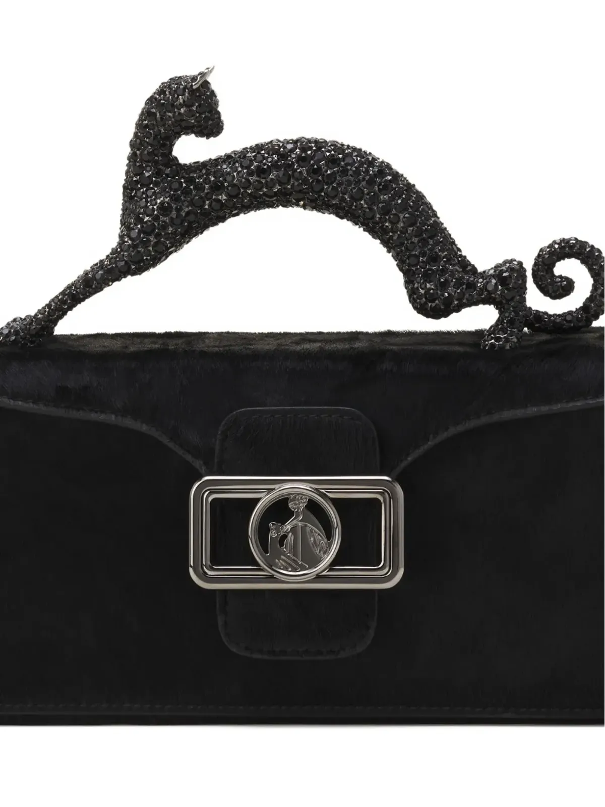Lanvin ペンシルキャット レザー クロスボディバッグ - 画像5