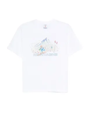 Casablanca グラフィックプリントTシャツ - White - サムネイル1