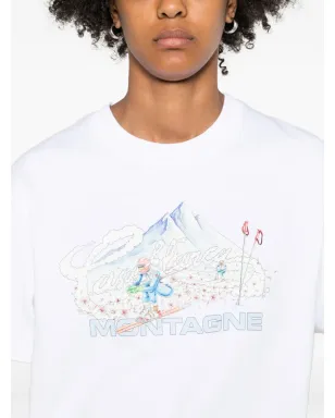 Casablanca グラフィックプリントTシャツ - White - サムネイル5