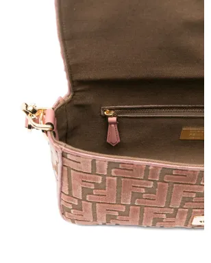 FENDI ミディアム バゲット FFパターン ショルダーバッグ - ブラウン - サムネイル5