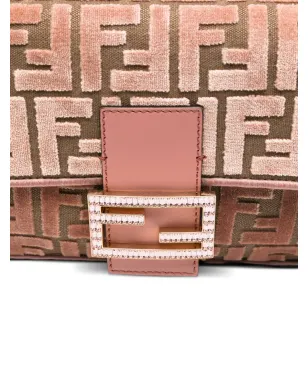 FENDI ミディアム バゲット FFパターン ショルダーバッグ - ブラウン - サムネイル4