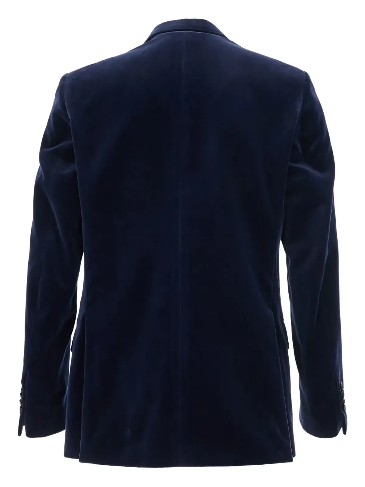 Lardini ベルベット シングルボタン ブレザー - 画像2
