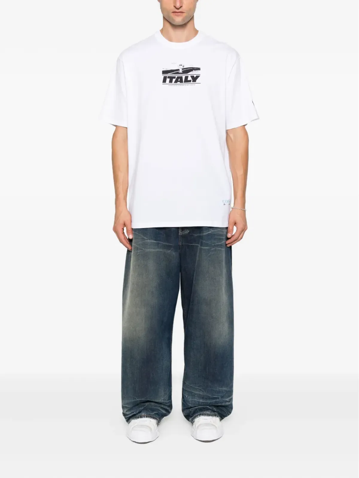 Iceberg グラフィックプリント綿Tシャツ - 画像2
