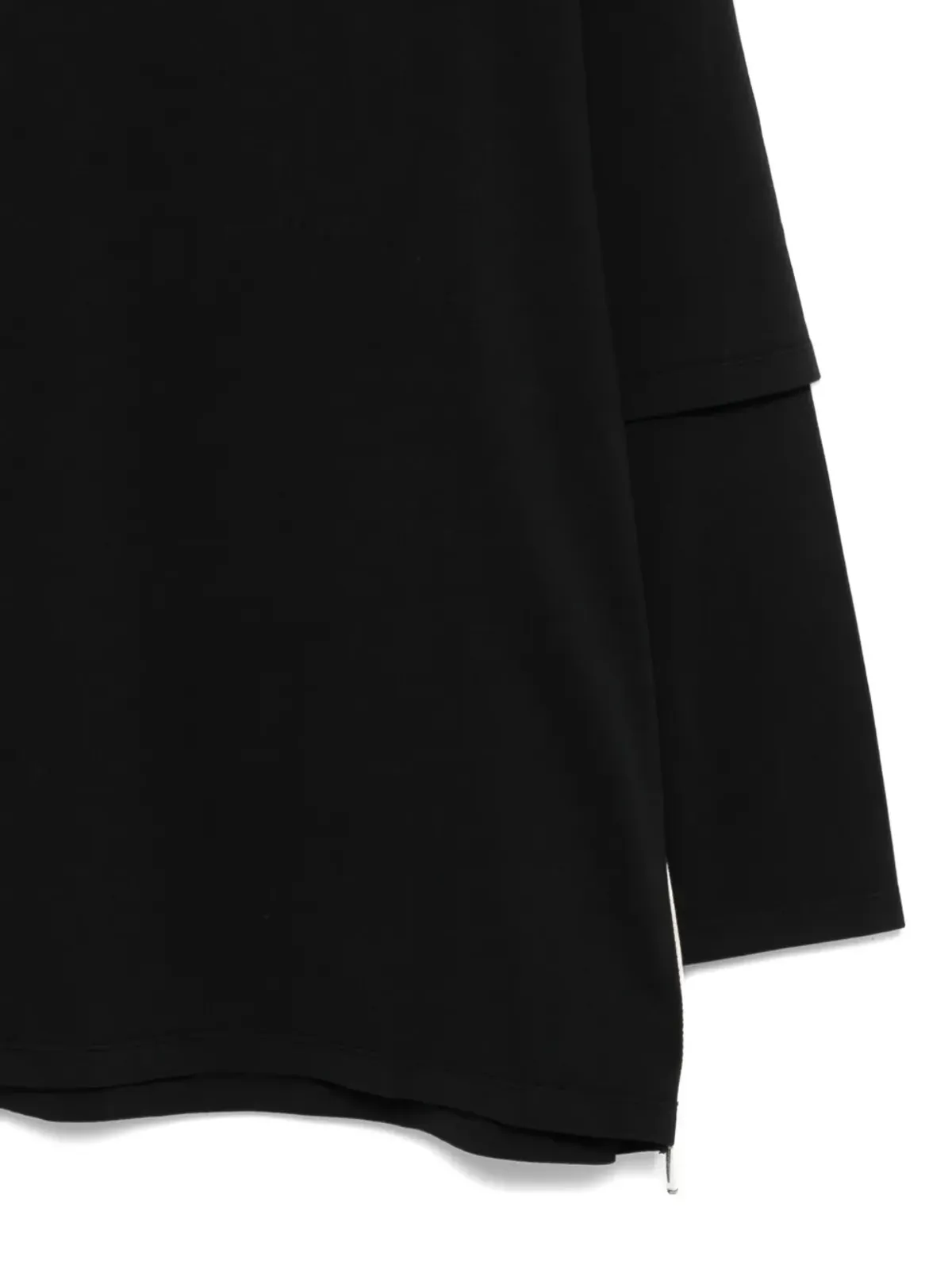 MORDECAI ダブルレイヤードTシャツ ブラック - 画像3