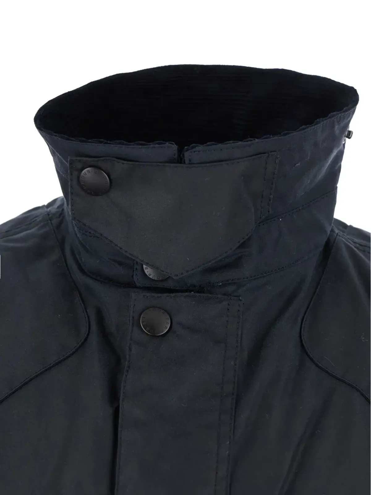 Barbour コーデュロイ襟のコットンジャケット - 画像3