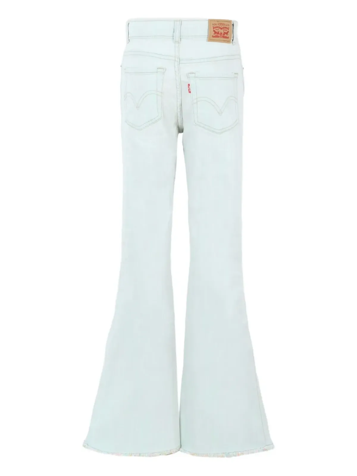 Levi's Kids フレイドヘムフレアジーンズ - Blue - 画像2