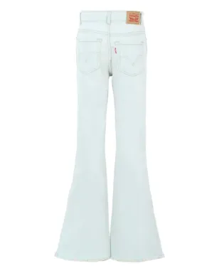 Levi's Kids フレイドヘムフレアジーンズ - Blue - サムネイル2