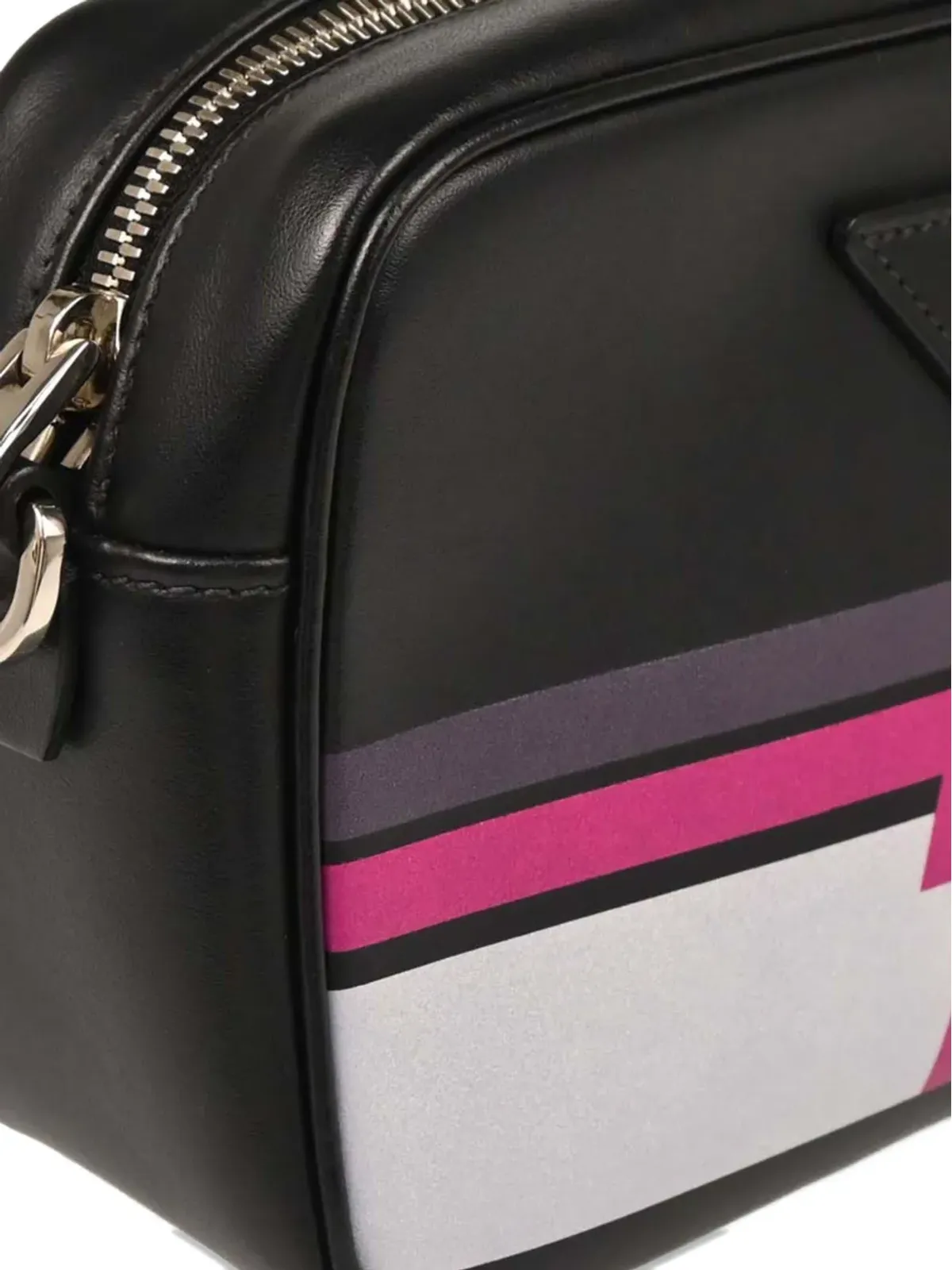 Prada Pre-Owned 2010年代 レーシングロゴ カメラバッグ - 画像3
