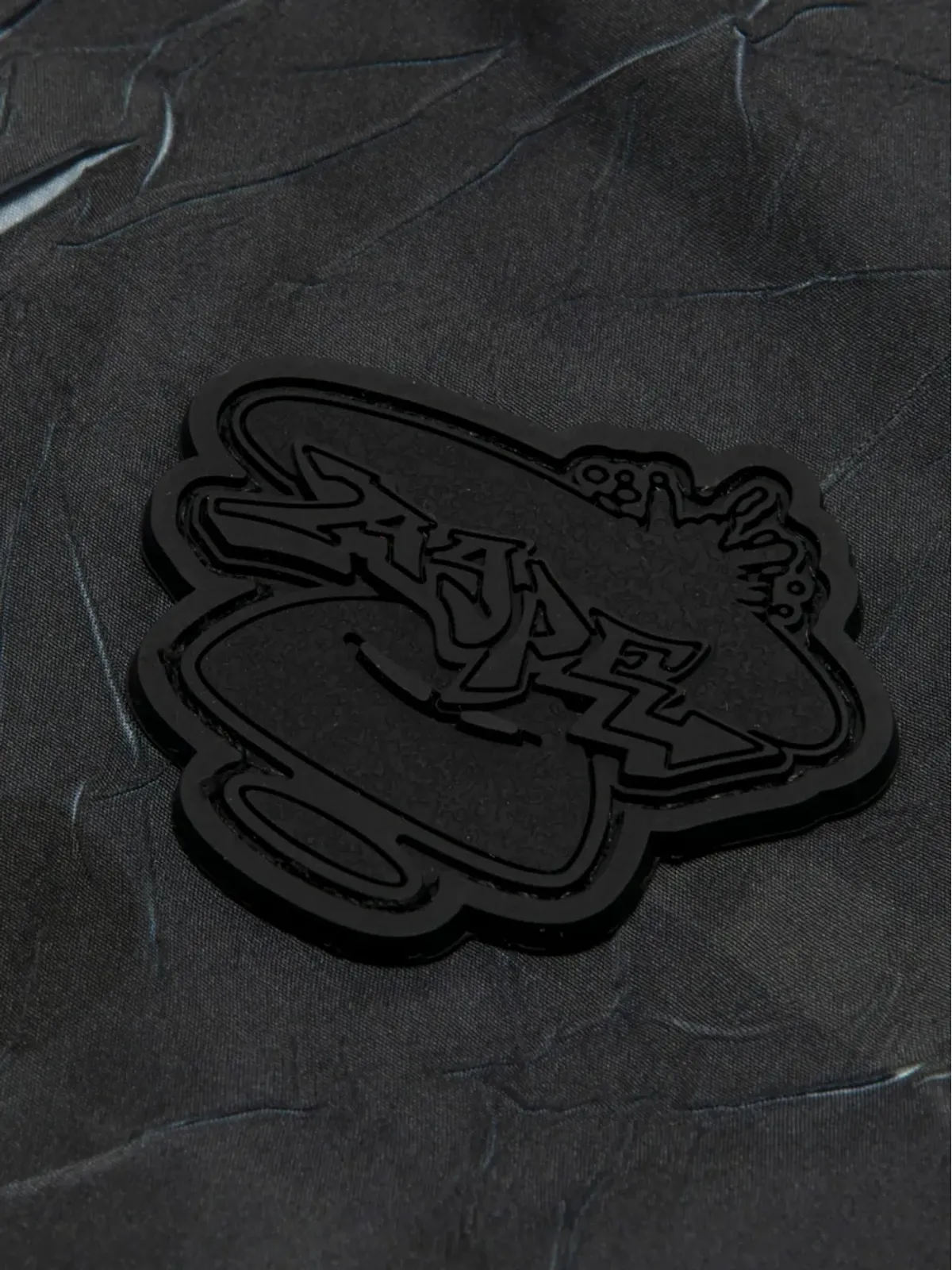 AAPE BY *A BATHING APE® カモフラージュプリント フード付きジャケット - ブラック - 画像4