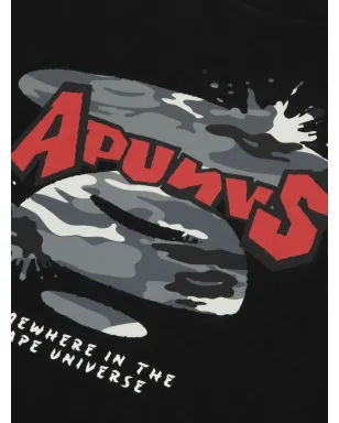 AAPE BY *A BATHING APE® アペヘッド グラフィック Tシャツ - サムネイル3