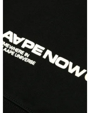 AAPE BY *A BATHING APE® Ape Headパッチ クルーネック スウェットシャツ - ブラック - サムネイル5