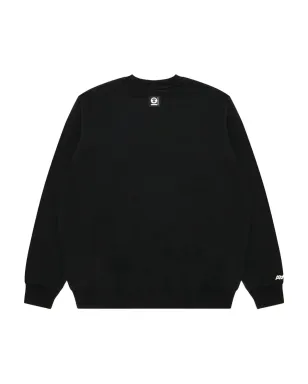 AAPE BY *A BATHING APE® Ape Headパッチ クルーネック スウェットシャツ - ブラック - サムネイル2