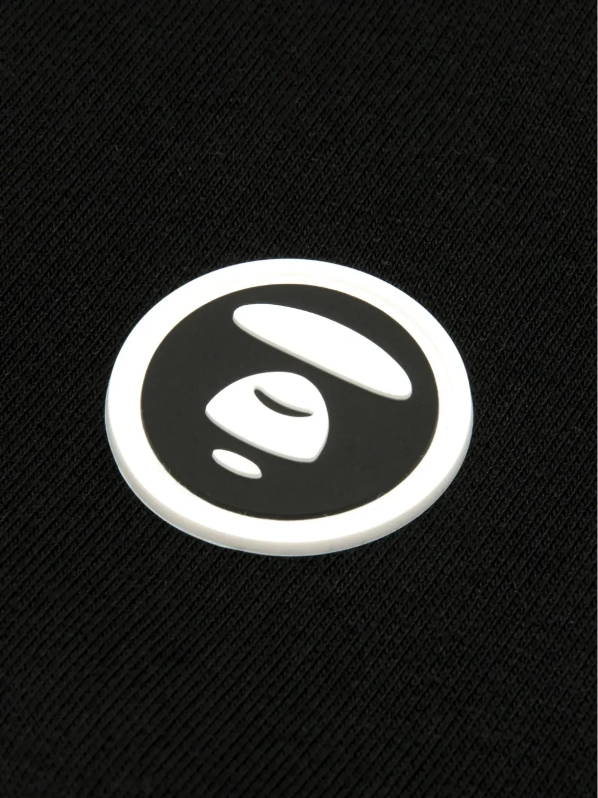 AAPE BY *A BATHING APE® Ape Headパッチ クルーネック スウェットシャツ - ブラック - 画像4