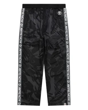 AAPE BY *A BATHING APE® Ape Head camouflage track pants - Black - サムネイル1