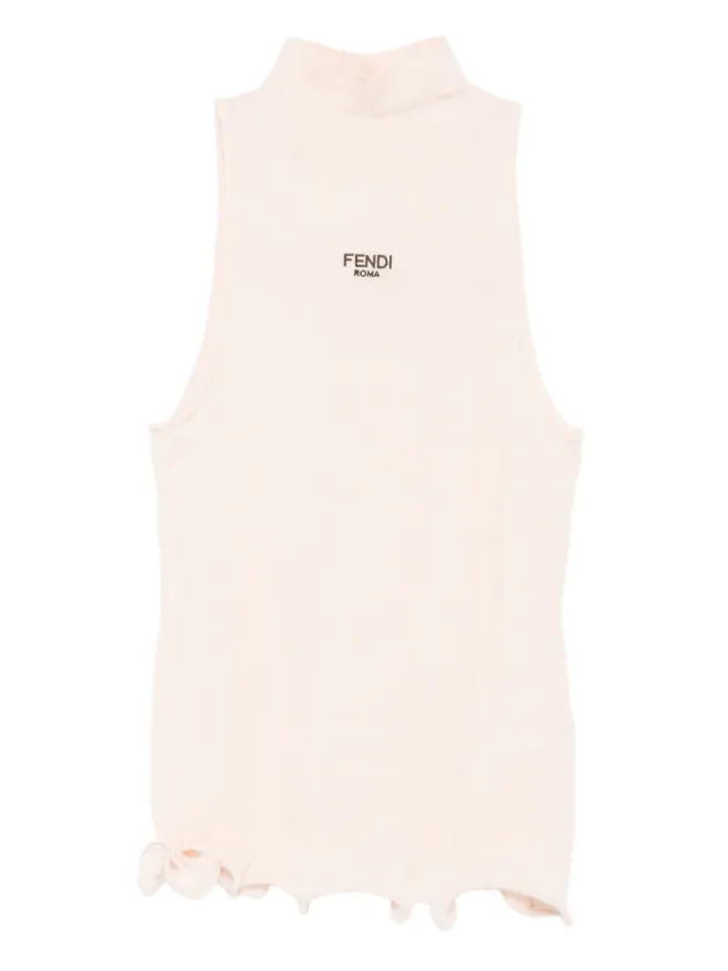 Fendi FENDI リブ編みモックネックトップの商品画像