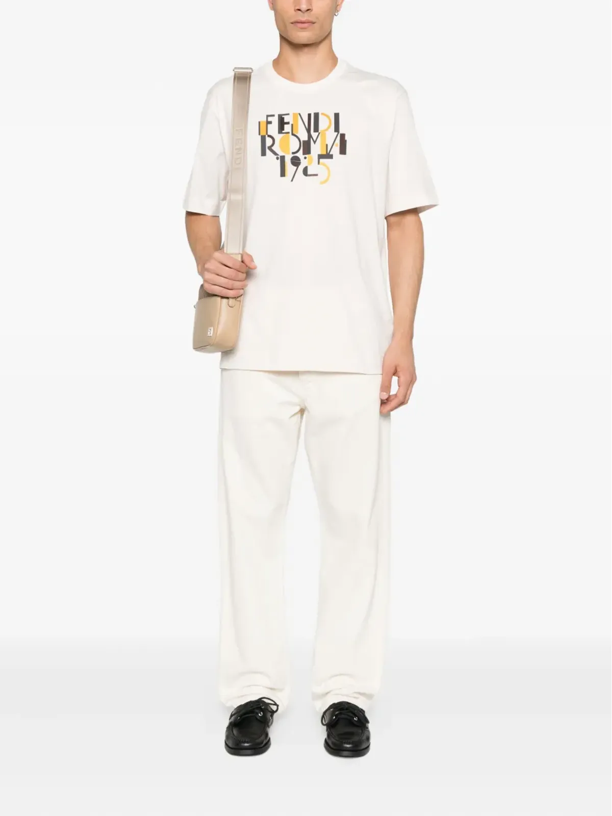 FENDI Roma 1925 グラフィックTシャツ - 画像2