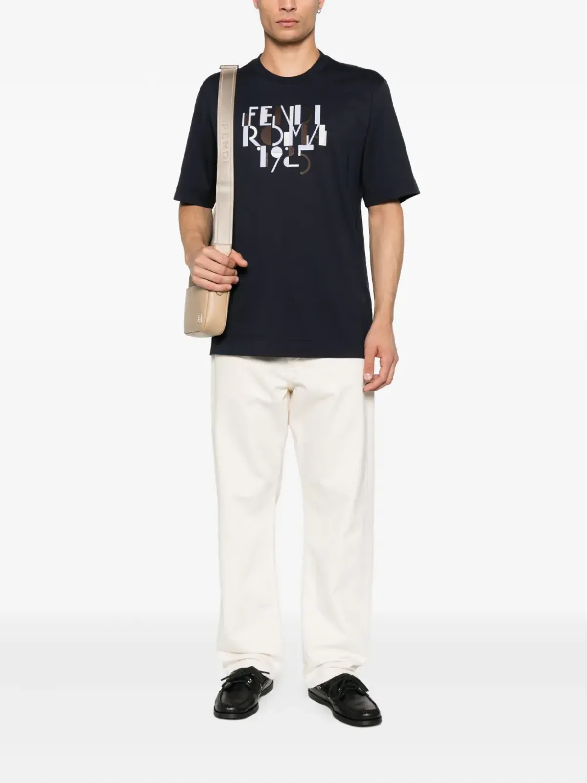 FENDI ローマ1925 グラフィック Tシャツ - 画像2