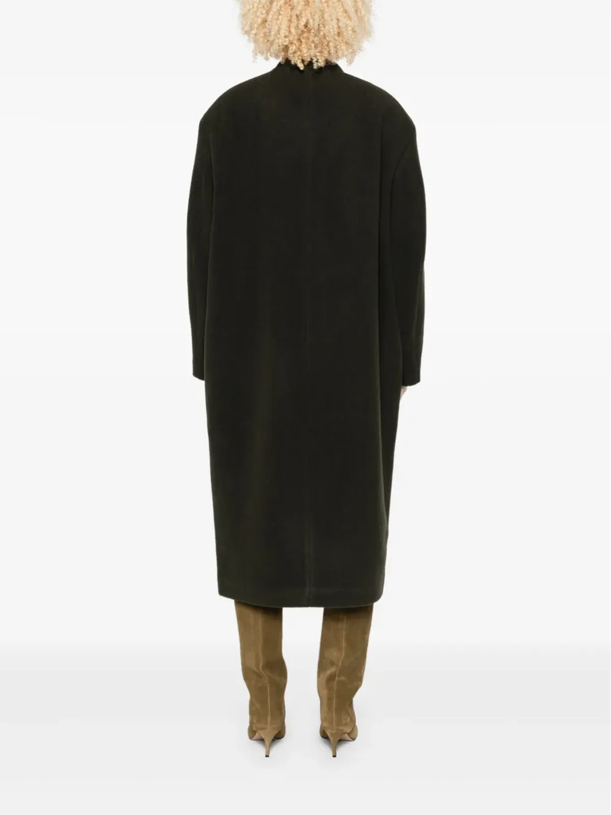 ISABEL MARANT ボタンフロント パッチポケット コート - 画像4