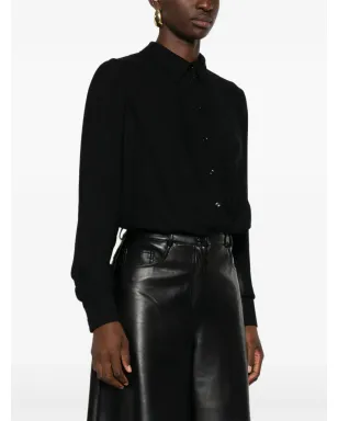Elisabetta Franchi ツイストフロントボタン ボディスーツ - サムネイル3