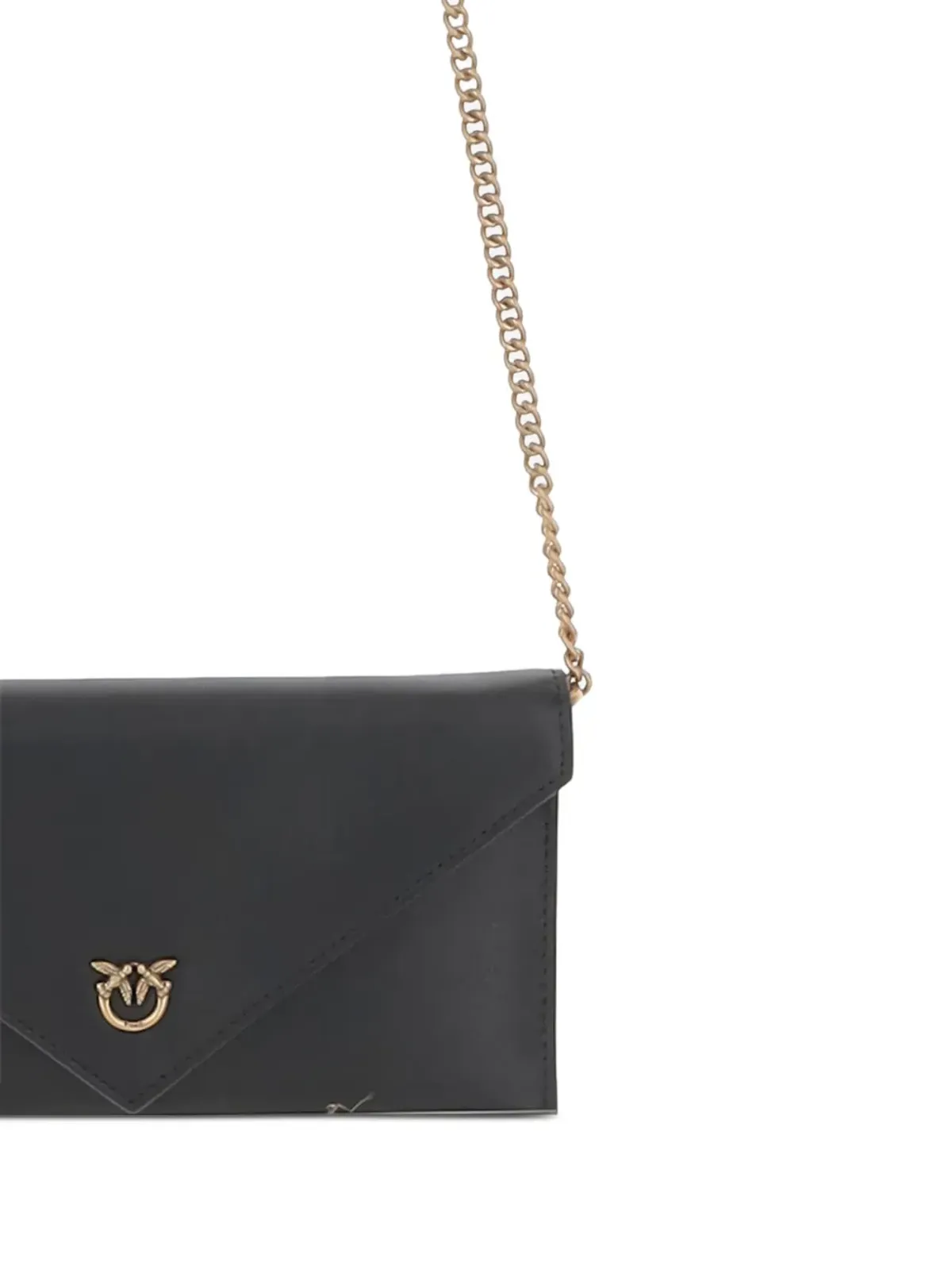 PINKO チェーンストラップ フラップ付き クロスボディバッグ - 画像2