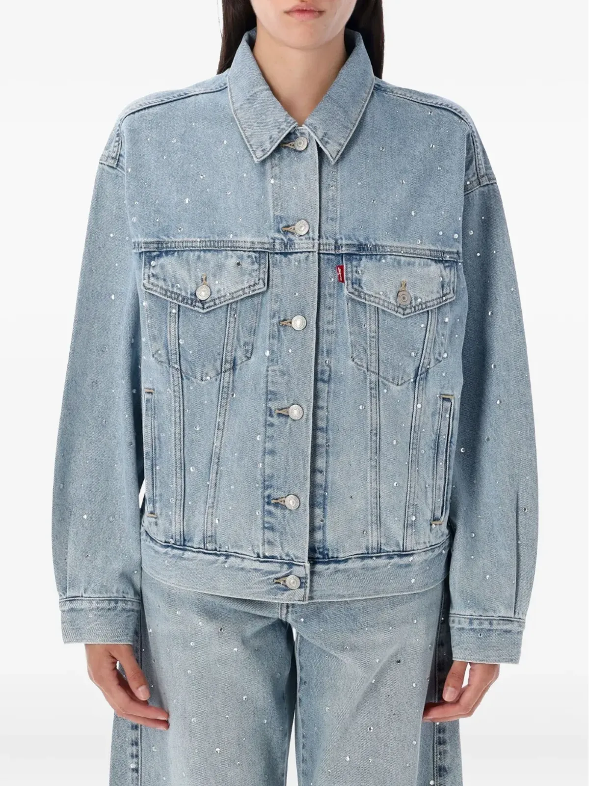 Levi's 90年代クリスタル装飾付きジャケット - 画像1