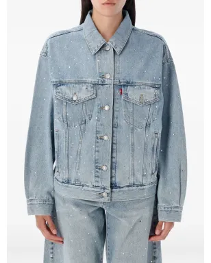 Levi's 90年代クリスタル装飾付きジャケット - サムネイル1