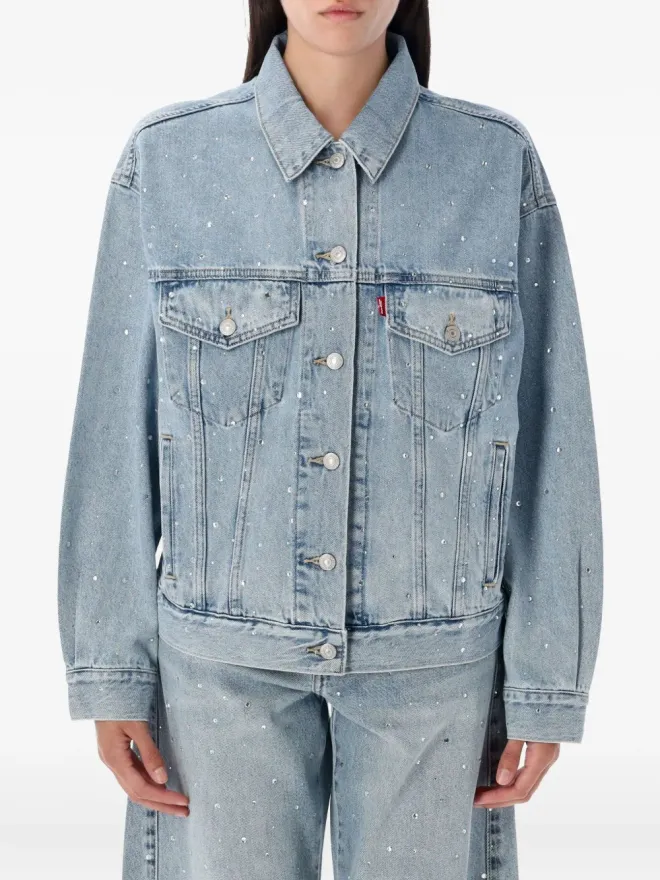 LEVI'S Levi's 90年代クリスタル装飾付きジャケットの商品画像