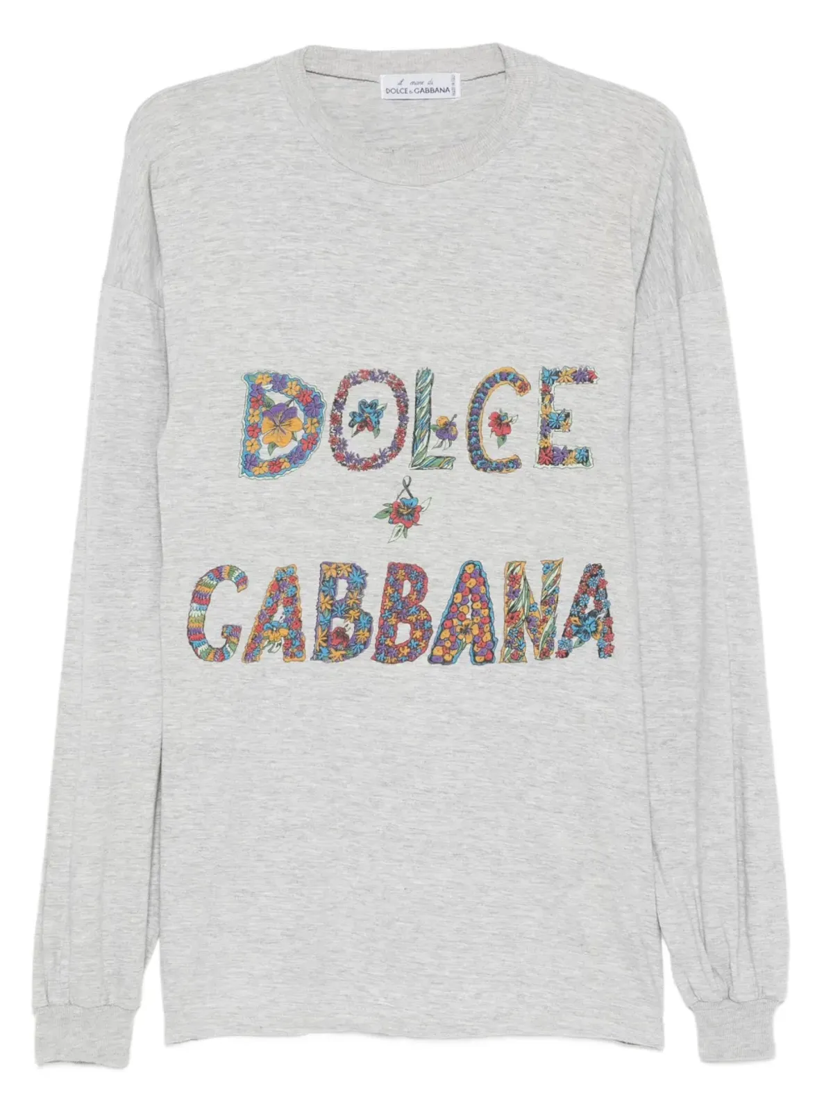 Dolce & Gabbana ビンテージ 2000年代 ロゴプリント スウェットシャツ - 画像1