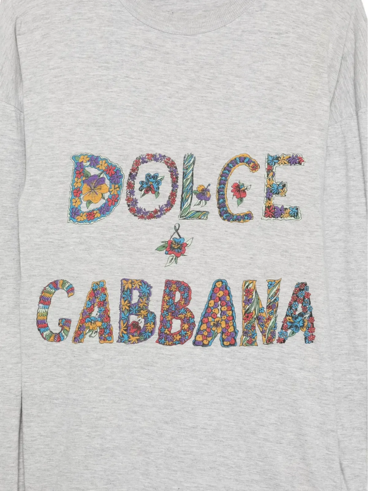 Dolce & Gabbana ビンテージ 2000年代 ロゴプリント スウェットシャツ - 画像3