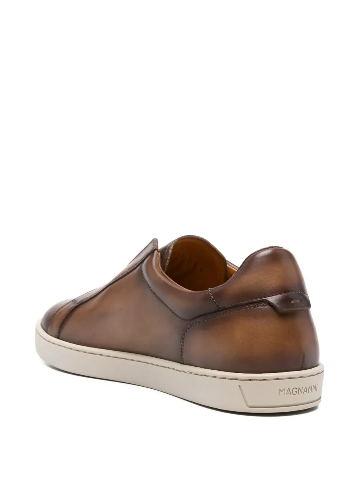 Magnanni Gasol slip-on sneakers - Brown - 画像3