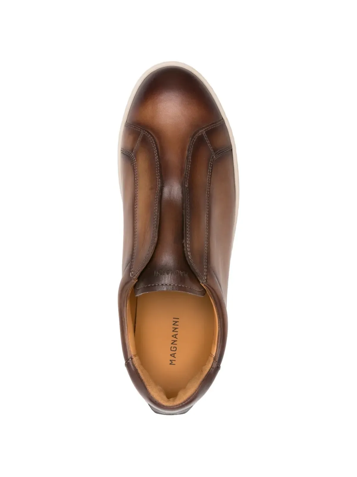 Magnanni Gasol slip-on sneakers - Brown - 画像4