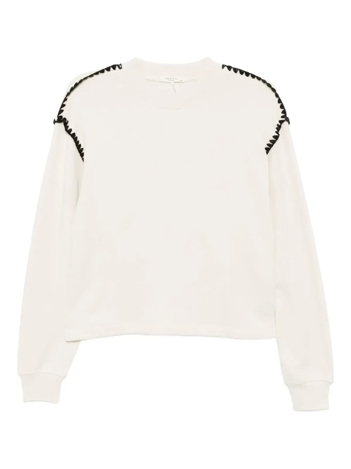 rag & bone テリー-ブランケット スウェットシャツ - 画像1