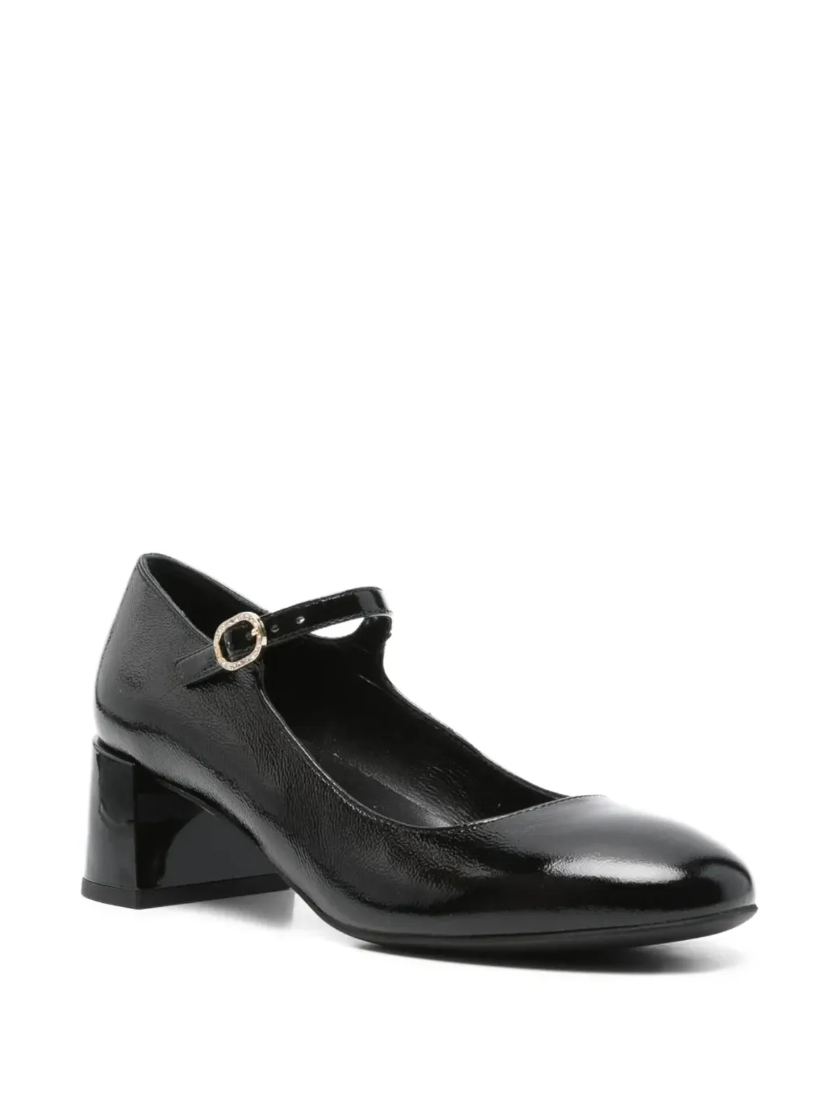 NERO GIARDINI 50mmバックルストラップブロックヒールパンプス - 画像2
