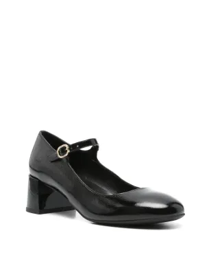 NERO GIARDINI 50mmバックルストラップブロックヒールパンプス - サムネイル2