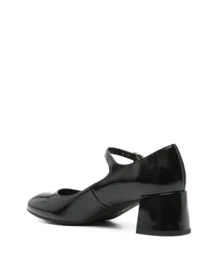 NERO GIARDINI 50mmバックルストラップブロックヒールパンプス - サムネイル3