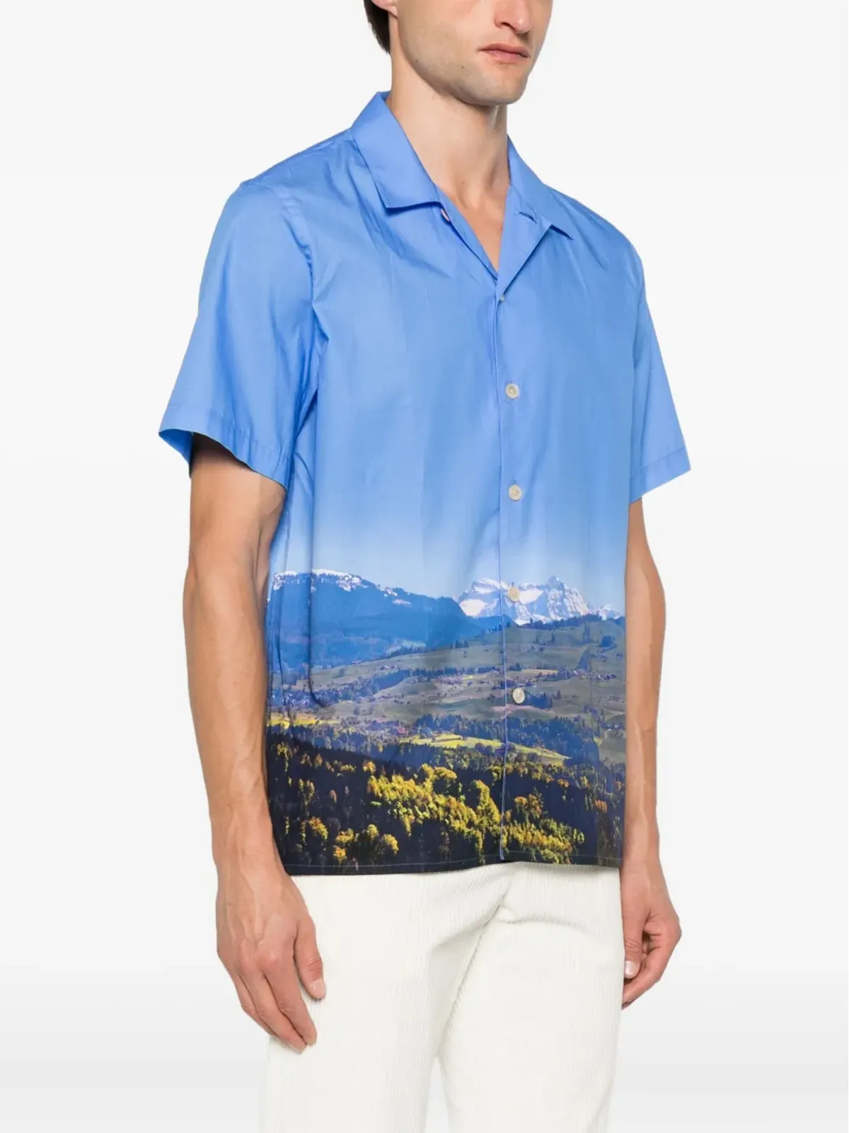 PS Paul Smith ランドスケーププリントシャツ - 画像3