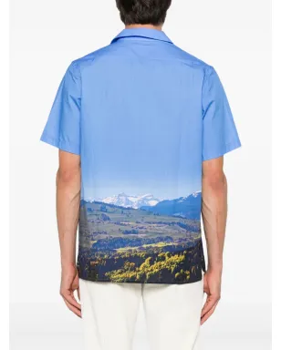 PS Paul Smith ランドスケーププリントシャツ - サムネイル4