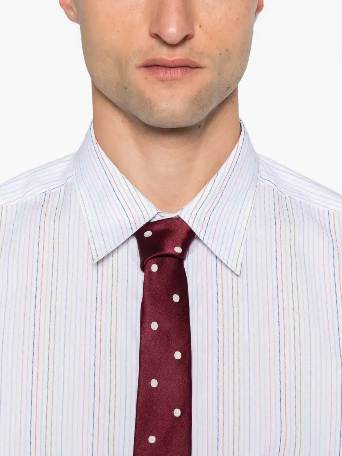 PS Paul Smith マルチカラー・ストライプシャツ - 画像5