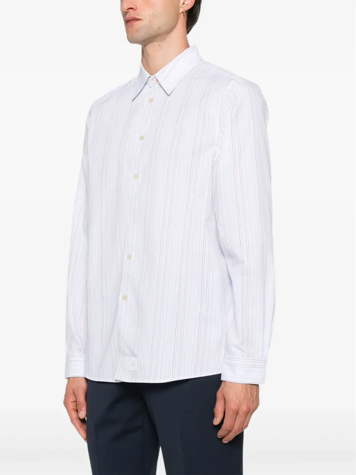 PS Paul Smith マルチカラー・ストライプシャツ - 画像3