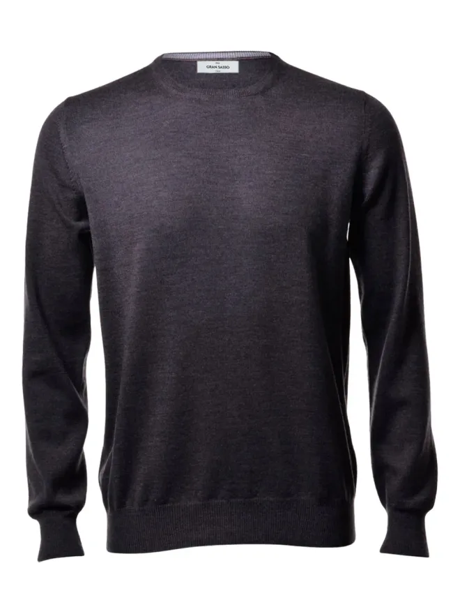 Gran Sasso Gran Sasso クルーネック ウールセーターの商品画像