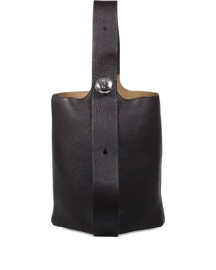 LOEWE ペブルボタン トートバッグ ブラウン - サムネイル1