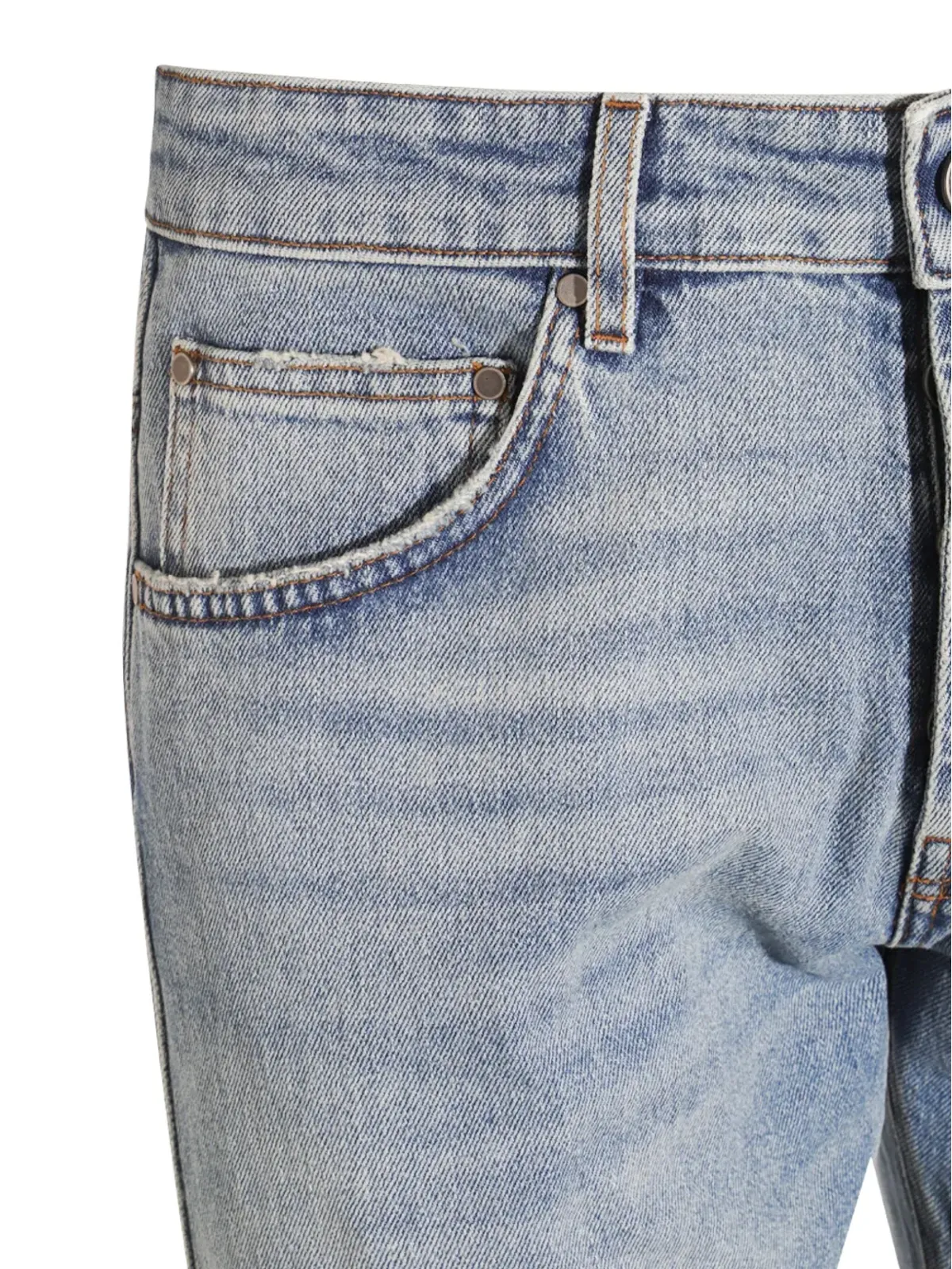 Lardini フェードウォッシュジーンズ - 画像3