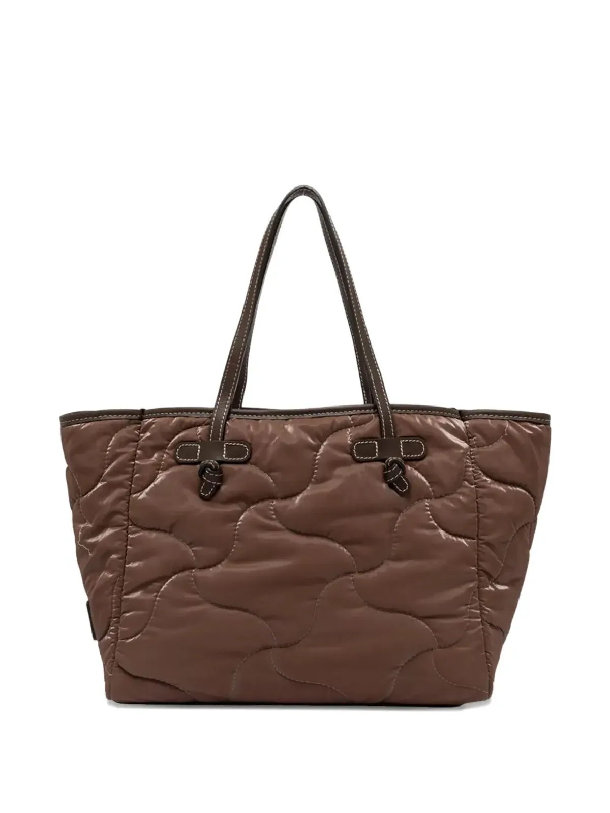 GIANNI CHIARINI Marcella chevron-quilted tote bag - 画像5