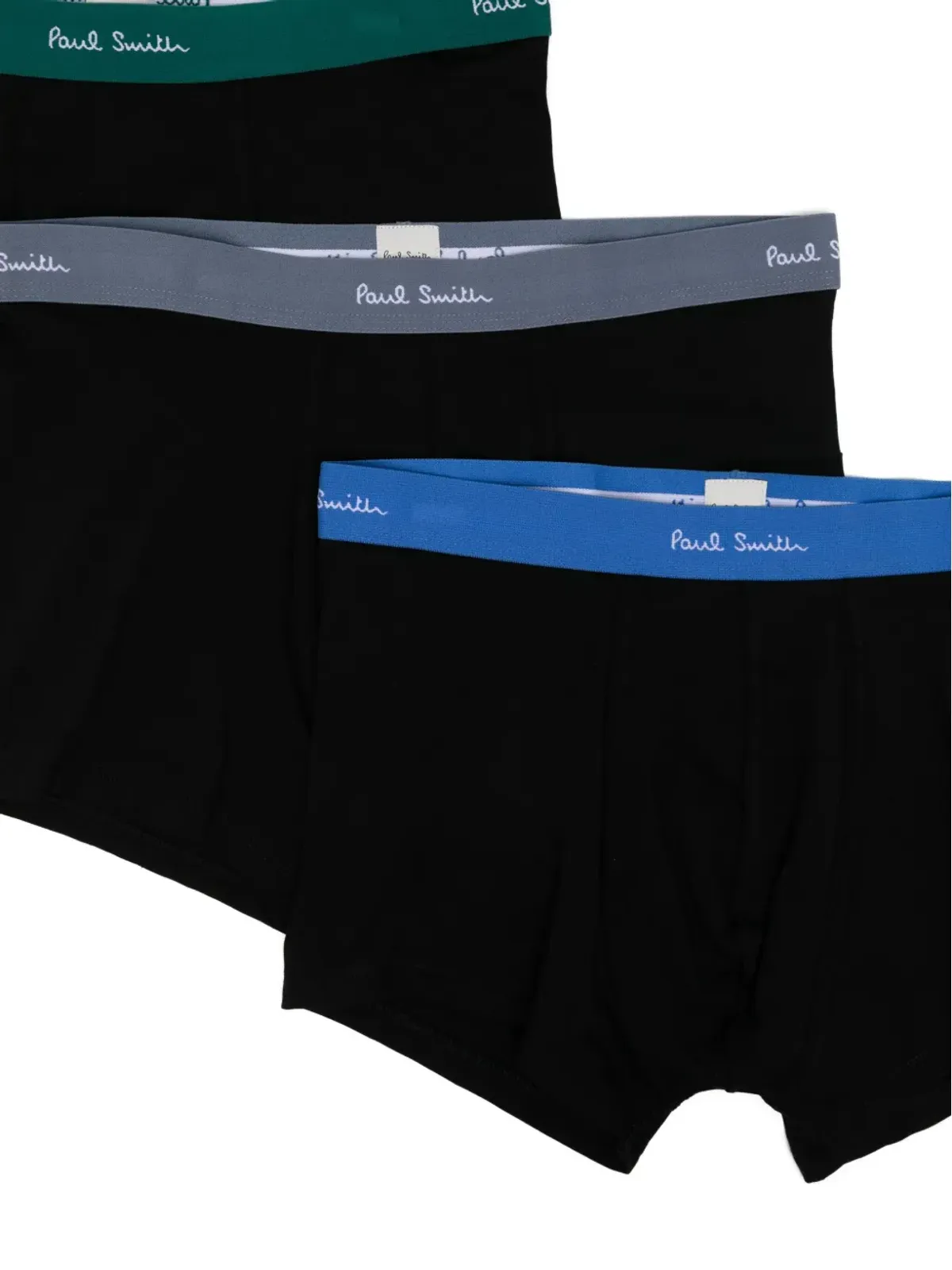 Paul Smith logo-waistband boxers (set of three) - Black - 画像3
