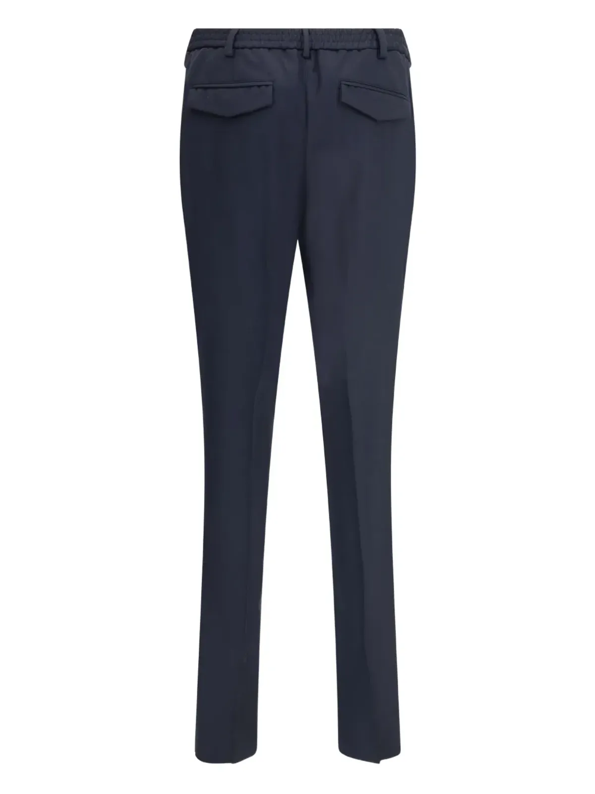 Lardini エラスティックウエストバンド フラップポケット付きパンツ - 画像2