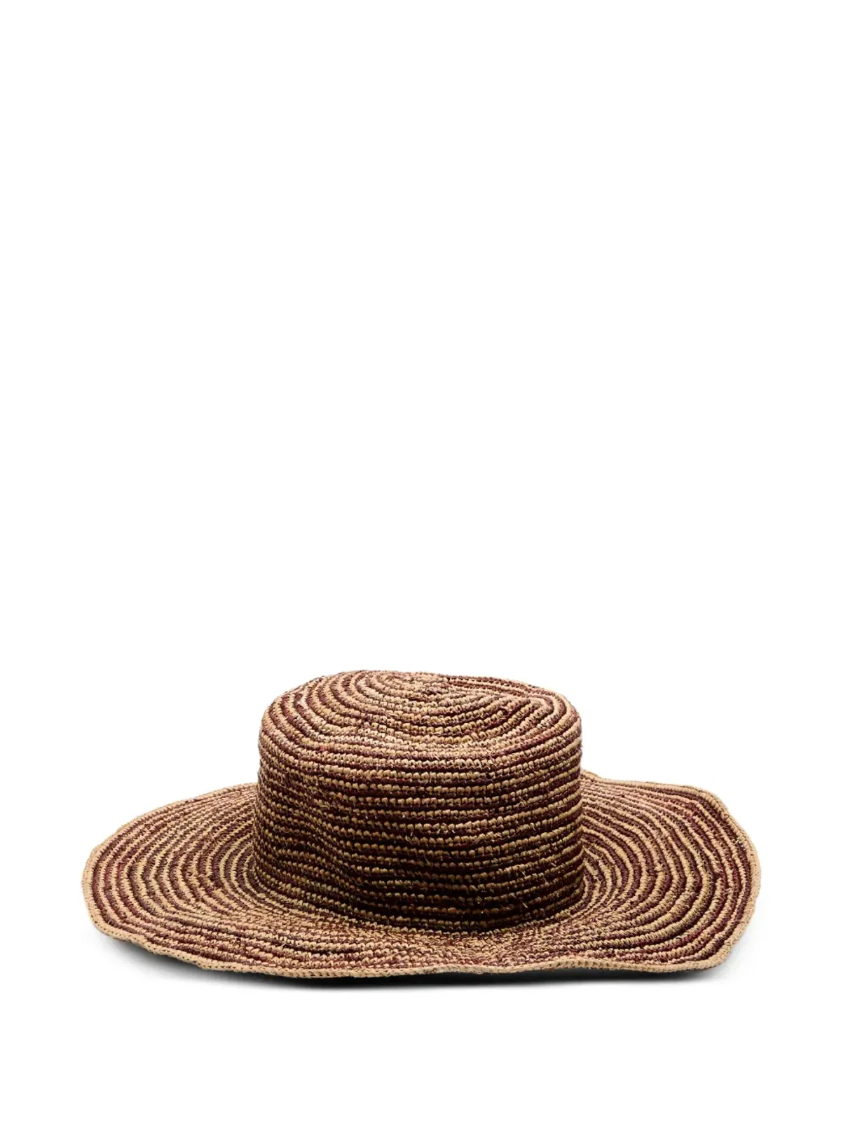 Sensi Studio crochet straw hat - Neutrals - 画像1