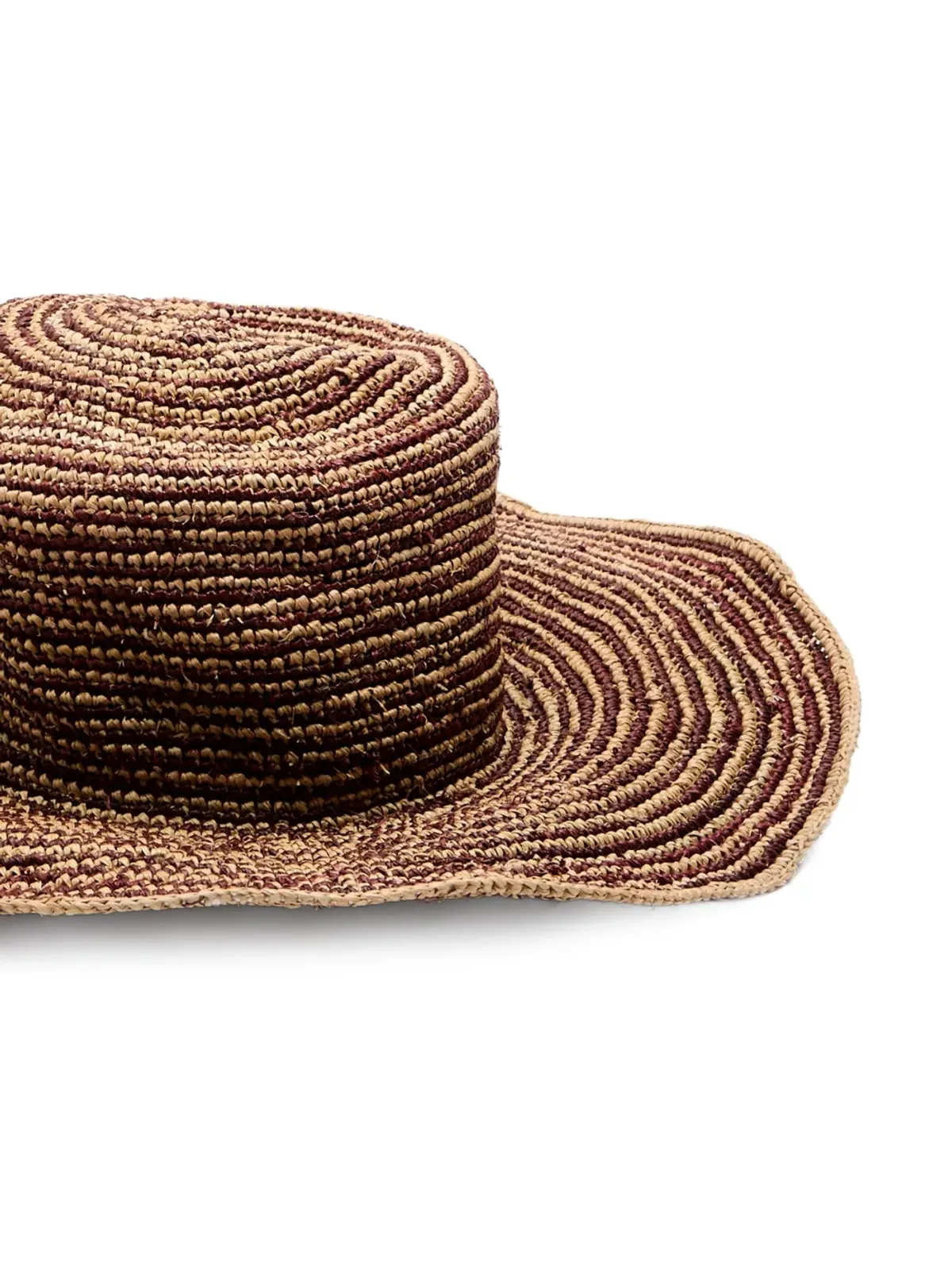 Sensi Studio crochet straw hat - Neutrals - 画像2