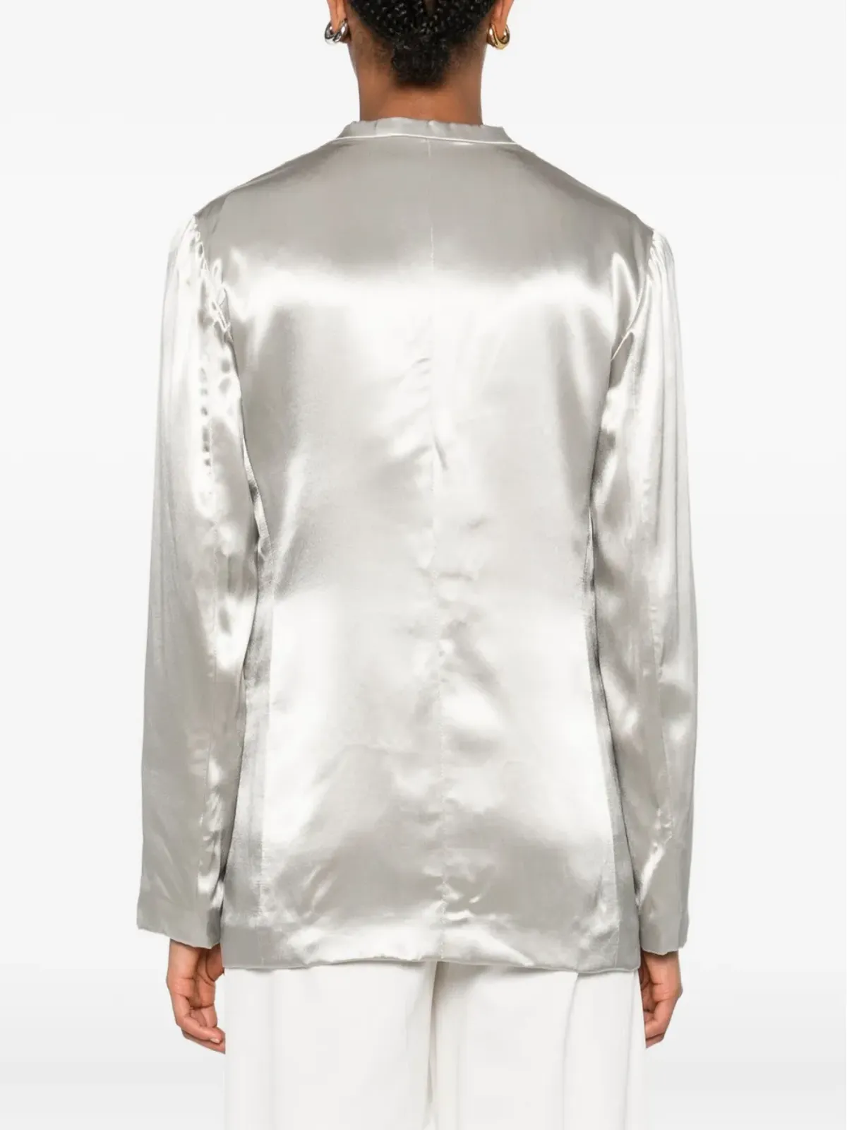 Alberta Ferretti シングルブレストジャケット - 画像4